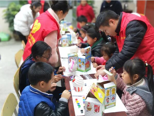 董场镇昌明社区志愿服务活动